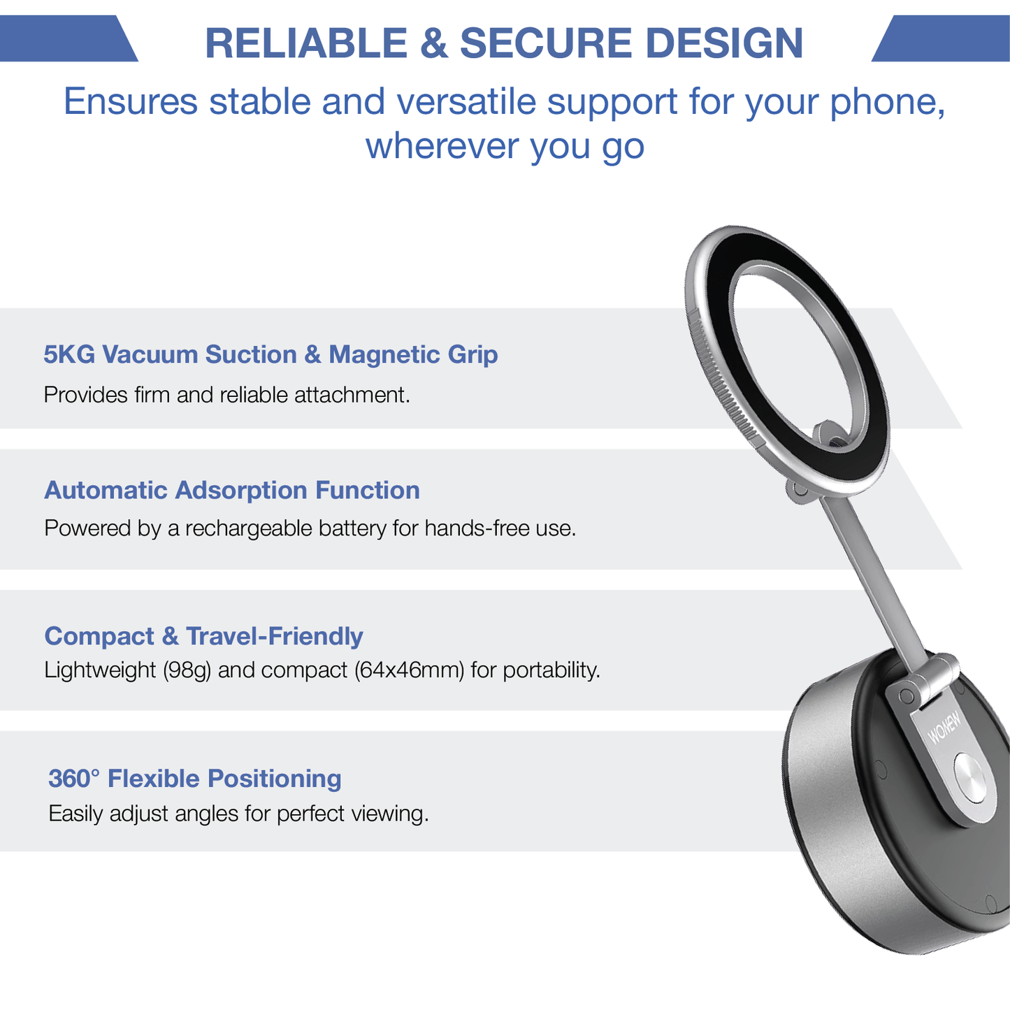 TGP™ SecureGrip Pro Magnetic Holder New 2025 TGP05