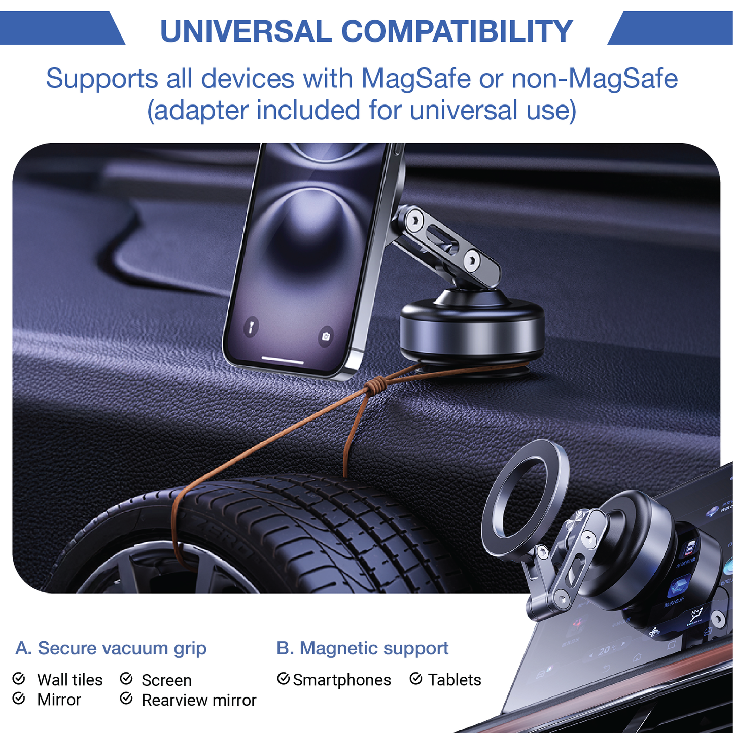 TGP™ SecureGrip Pro Magnetic Holder New 2025 TGP01