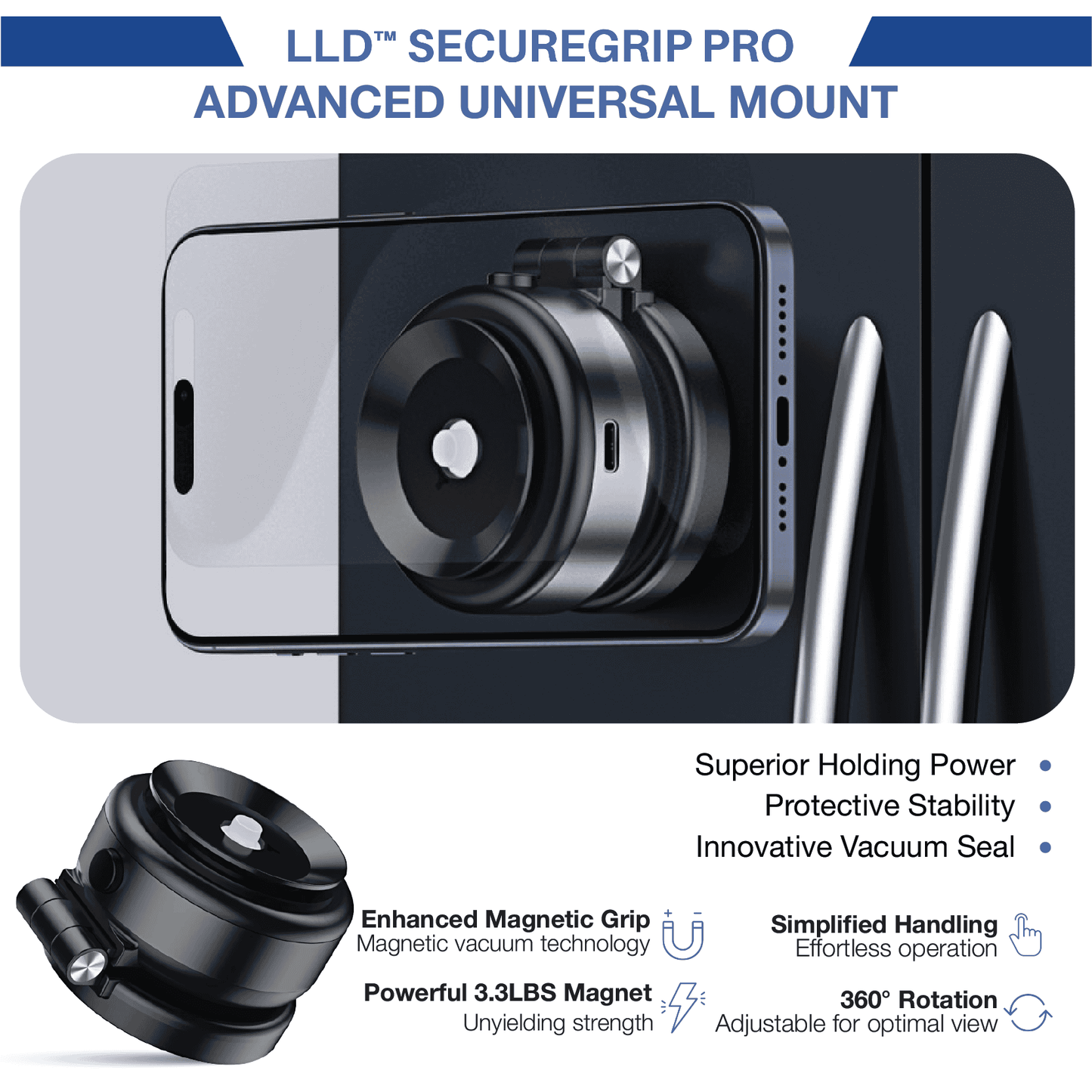 TGP™ SecureGrip Pro Magnetic Holder New 2025 TGP02